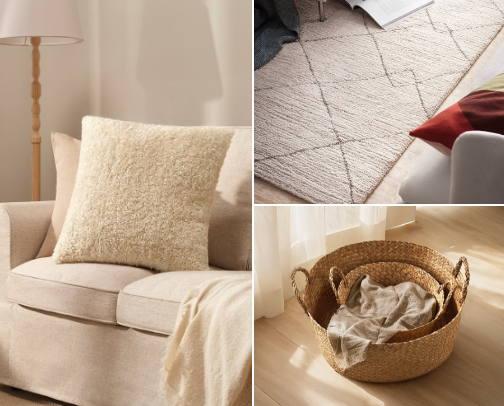 Cozy Living Room Essentials: Aesthetic Setup for Comfort cover photo collage