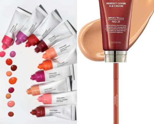 beauty essentials for a lazy girl beat. cover photo collage