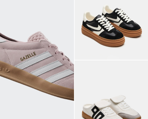 Step into style without breaking the bank 
Everyday sneakers 🌸🩷 cover photo collage