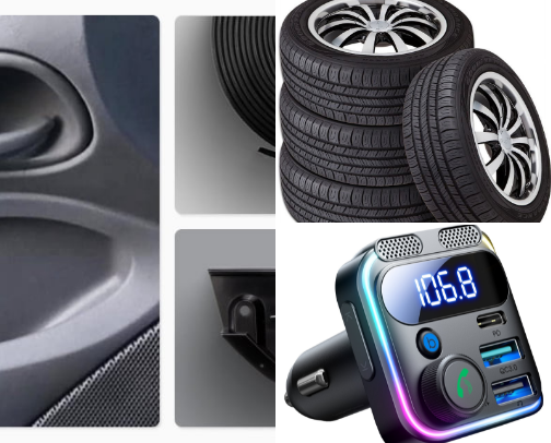 Automotive cover photo collage