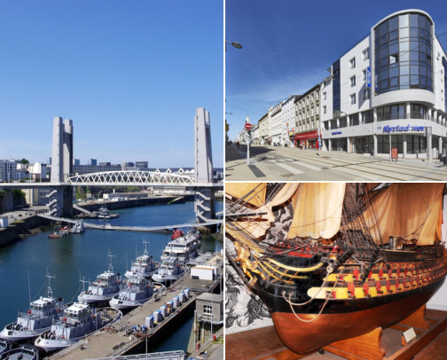 A hotel I’d happily choose for this trip, Maritime Walks, Wild Gardens & Relaxed Places to Stay Brest, France cover photo collage