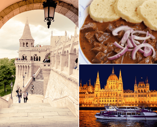 Budapest cover photo collage