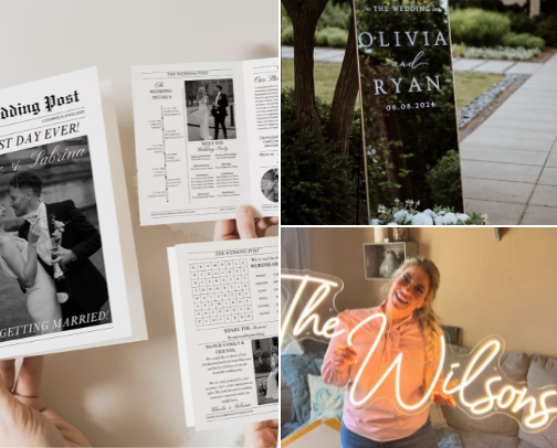 Etsy Wedding Finds 👰🏻‍♀️ cover photo collage