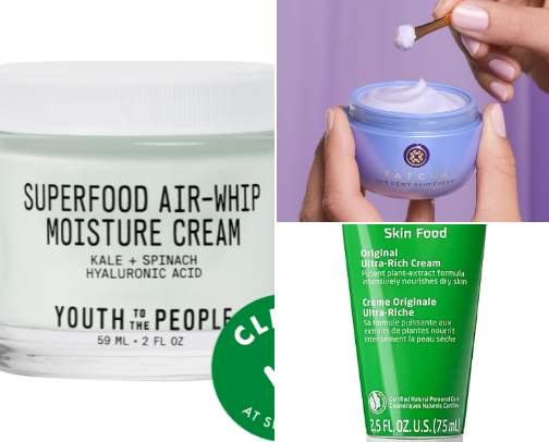 Dewy, Glowy Skin Recs cover photo collage