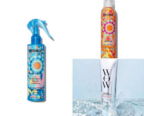 Hair Products cover photo collage