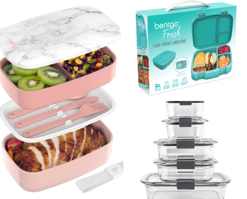 My Favorite Lunch Boxes for Work, School & Everyday Use cover photo collage