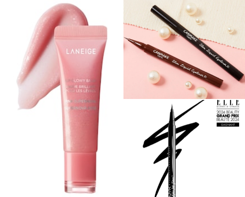 soft girl makeup bag 💄✨👛 cover photo collage