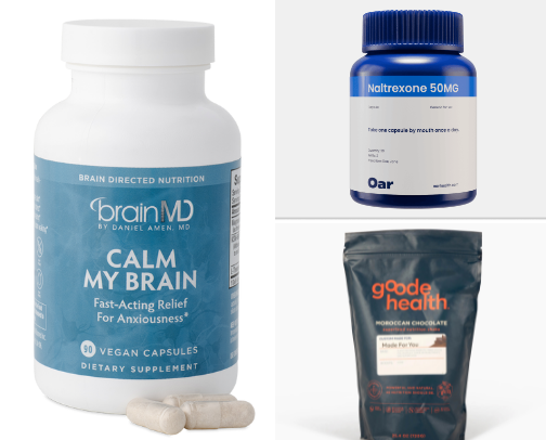 Health & wellness Supplements cover photo collage