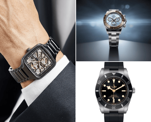 Cool Watches for your Man cover photo collage