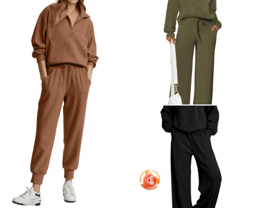 Comfy Sets - Chic Walmart Options ☁️ 😌 cover photo collage