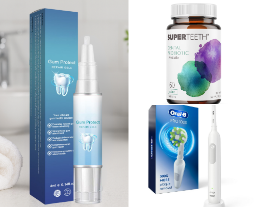 Take control of your oral health today. cover photo collage