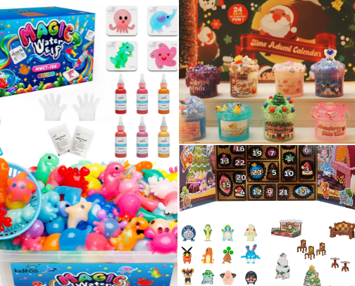 Unique Gift Guide + Wishlist for Kids🎅🏻✨ cover photo collage