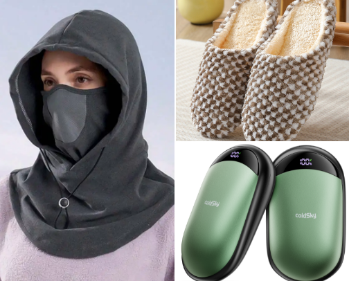 Stay warm this winter and keep your body safe. cover photo collage