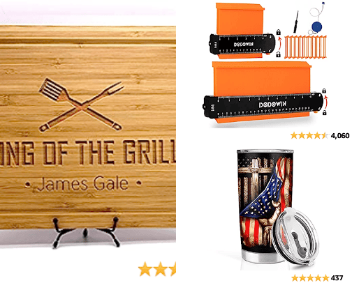 Gifts for the guys cover photo collage