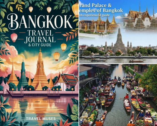Bangkok Travel Guide: Essential Itineraries, Temples & Markets cover photo collage