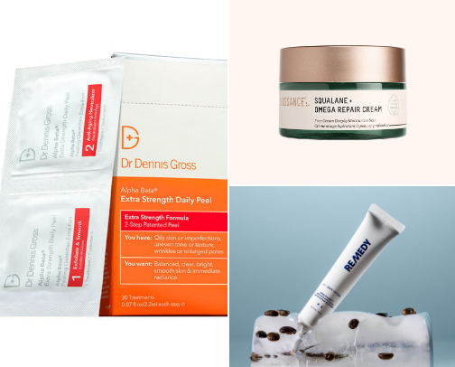 Must-Have Anti-Aging Skincare for Sensitive Skin cover photo collage