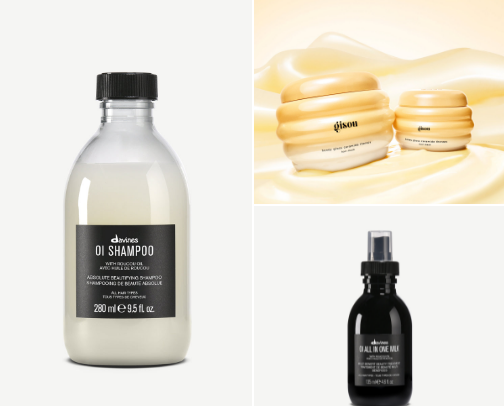 Holy Grail Hair Products cover photo collage