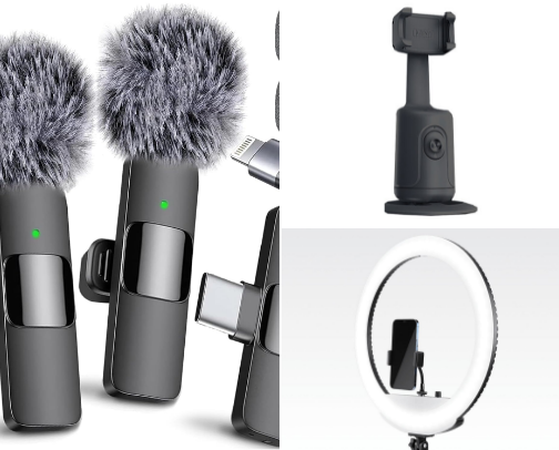 Mic Drop: Essential Gear for Podcasters cover photo collage