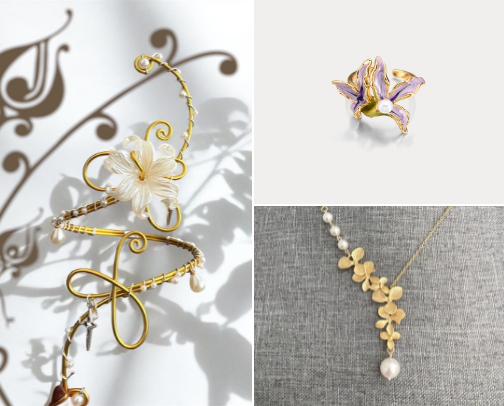unique jewellery brands cover photo collage
