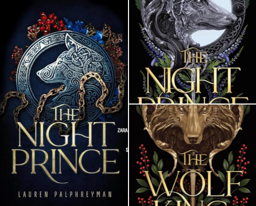 Read Online - The Night Prince: The Wolf King, Book 2 dark romantasy picks cover photo collage