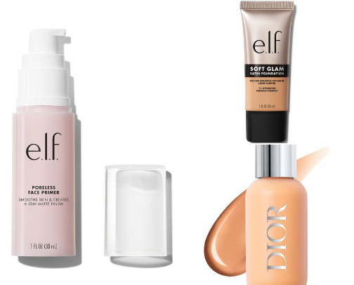 Make-up for the WIN cover photo collage