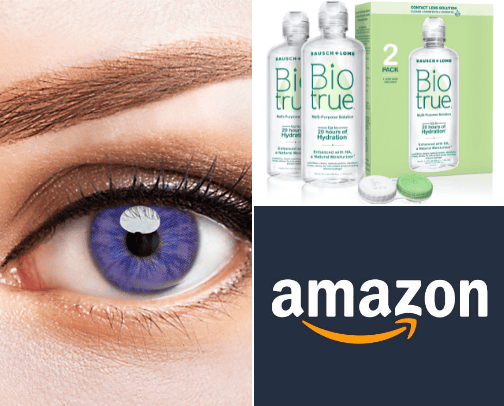 Purple Contacts cover photo collage