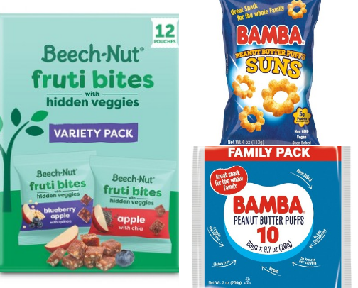 Must have toddler snacks cover photo collage