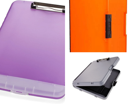 I Finally Found a Clipboard With Storage That Holds Everything I Carry cover photo collage