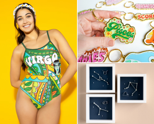 Explore Your Zodiac with These Super Cute Finds cover photo collage