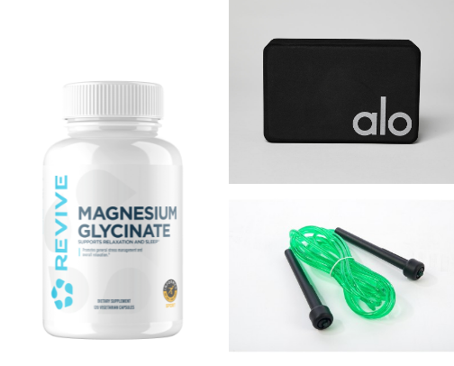 Exercise Necessities cover photo collage