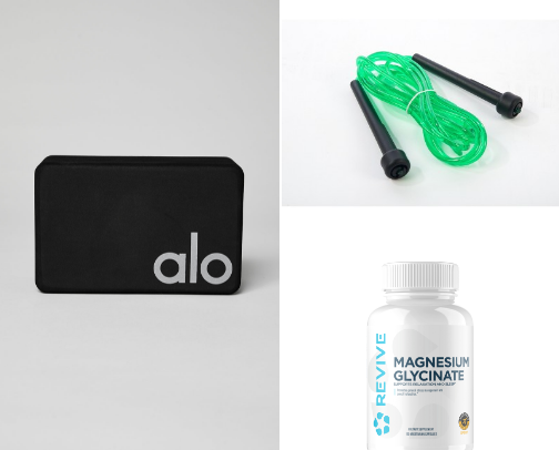 Exercise Necessities cover photo collage