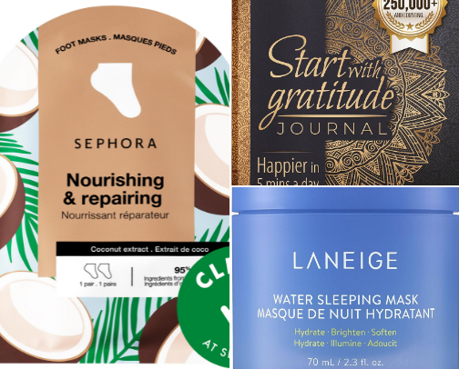 Self care ritual + wellness favorites cover photo collage