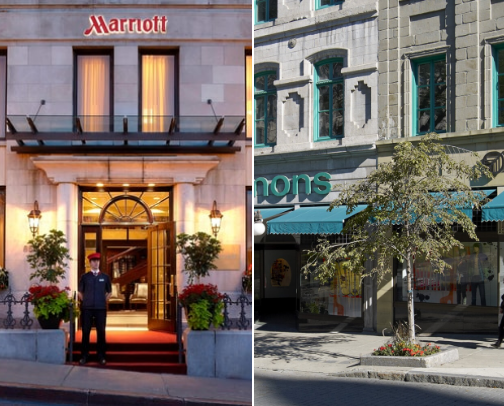 Québec city vacation cover photo collage