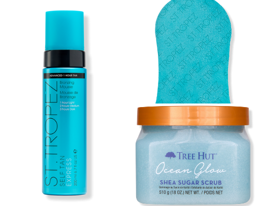 Must have body care products cover photo collage