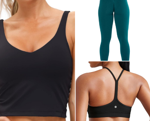 Amazon Workout Gear cover photo collage