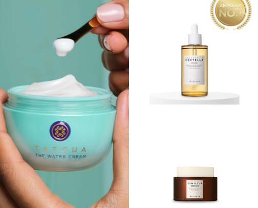 Skincare Musts for combo (oily/dry) skin that I personally use! cover photo collage