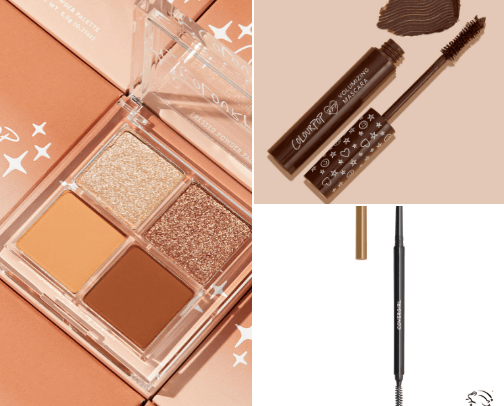 Citrus Fizz Makeup Look cover photo collage