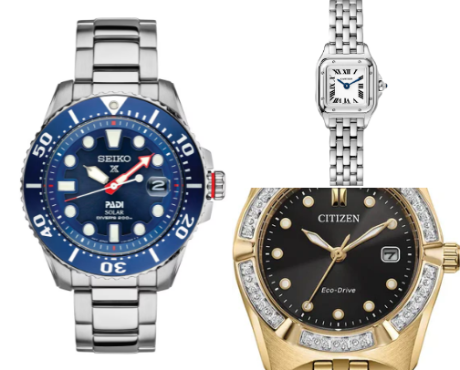 watches/jewelry cover photo collage
