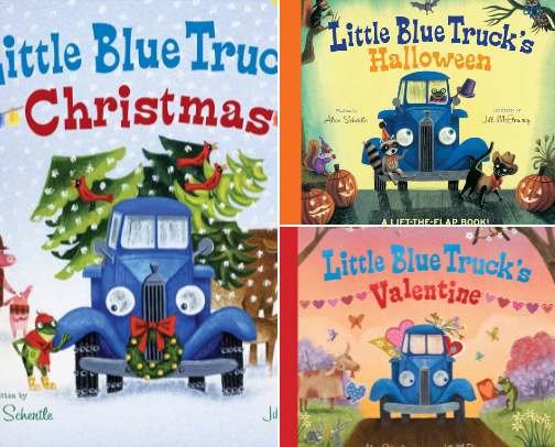 Favorite holiday books for young children cover photo collage