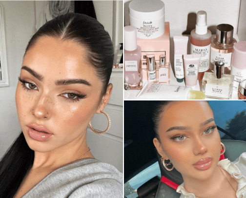 Pretty Girls Don't Gatekeep >> cover photo collage