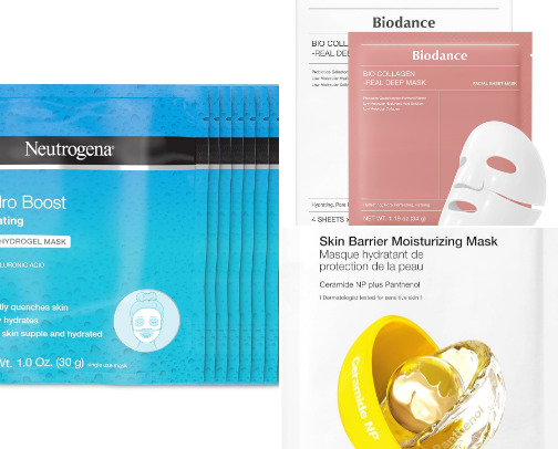 Dry Skin Fixes (My Go-To Face Masks) Hydrating Masks cover photo collage