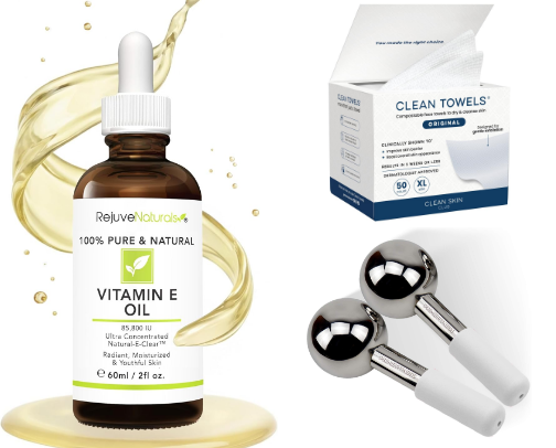 Amazon Favorites for Sensitive Skin | Gentle Finds I Actually Use 🩵 cover photo collage