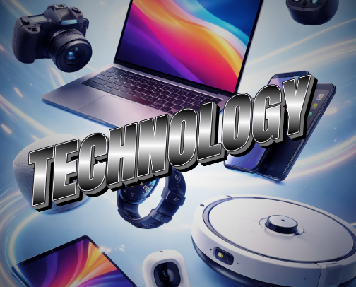 Technology📱 cover photo collage