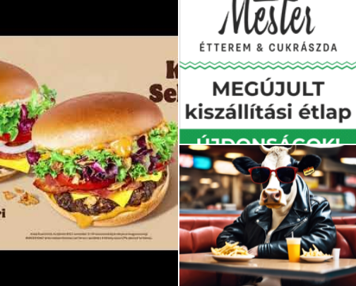 Restaurant cover photo collage