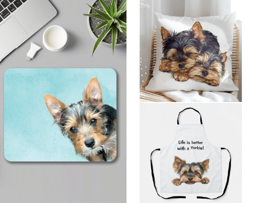 Gifts for Yorkie Lovers cover photo collage