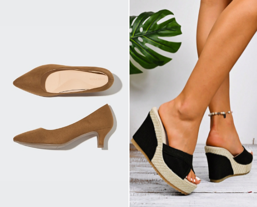 Women Sandals cover photo collage