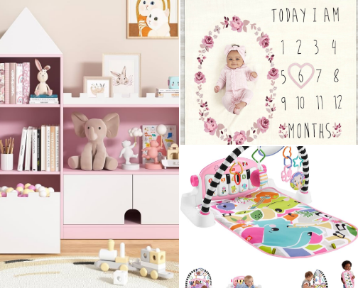 Baby must-haves! cover photo collage
