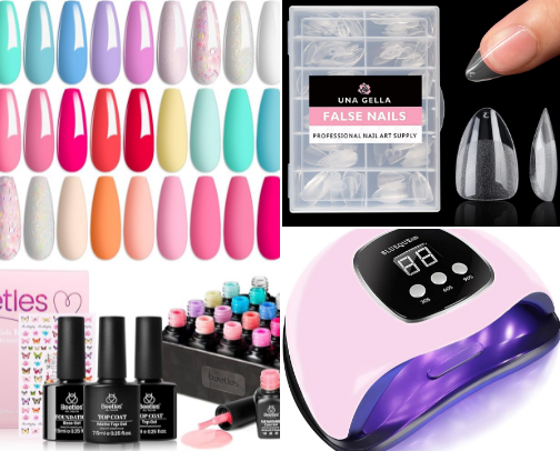 Everything you need to be an at-home nail tech! cover photo collage