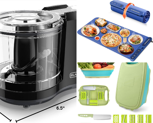 14 Best Small Kitchen Organizers & Gadgets Under $50 for Tiny Apartments cover photo collage