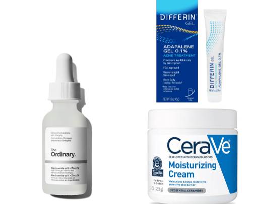 Skincare recs cover photo collage
